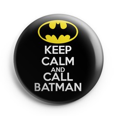 Boton Keep Calm Batman