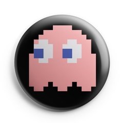 Boton Pac-Man - Pinky