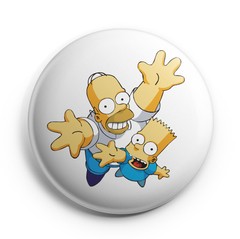Boton Homer e Bart