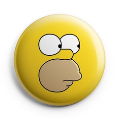 Boton Homer Face