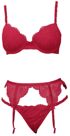 comprar-conjunto-sutiã-soutien-vermelho-brilho-sexy-sensual