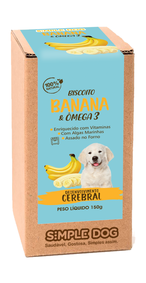 Biscoito Simple Dog Banana