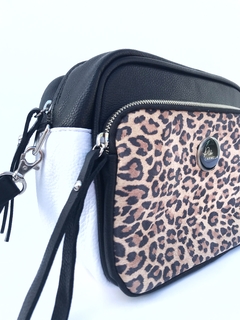 BOLONIA - Blanco + leopardo + negro - comprar online