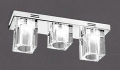Plafon cristal G9 o LED rectangular en internet