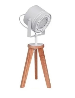 Velador tripode madera paraiso AR111 - comprar online