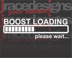a21 - Adesivo Boost Loading, please wait - comprar online