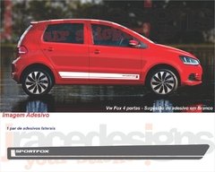 Faixa lateral kit adesivo VW Sport Fox
