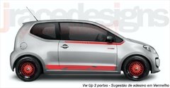 Kit adesivo Faixa lateral VW Up - Carbon - comprar online