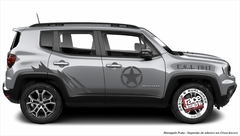 Faixa Lateral Adesivo Jeep Renegade Militar - comprar online