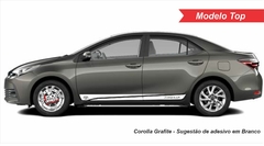 Faixa Adesivo Lateral Toyota Corolla Top - comprar online