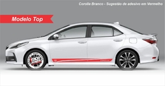 Faixa Adesivo Lateral Toyota Corolla Top - loja online
