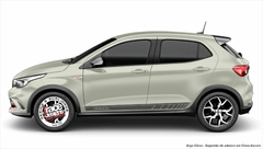 Faixa Lateral Adesivo Fiat Argo - comprar online