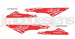 Kit Faixa Lateral Adesivo Hilux Limited Off Road - comprar online