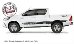 Faixa Lateral Kit Adesivo Toyota Hilux - Mod. TRD Sports - comprar online