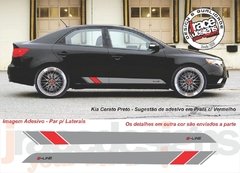 Faixa lateral kit adesivo Kia Cerato / Koup - Sport