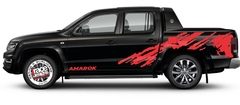 Faixa Lateral Amarok Off Road - Kit Adesivo - jrace