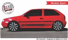 FAIXA LATERAL KIT ADESIVO VW GOL SPORT P/ G2, G3 E G4 - comprar online