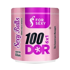 100Dor Sexy Balls Dessensibilizante Bolinha 3und FOR SEXY