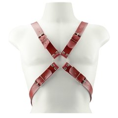 Arreio Gladiador Harness DOMINATRIXXX Vermelho