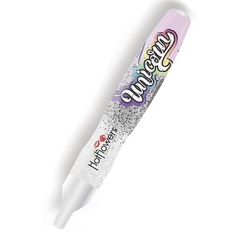 Caneta Hot Pen Glitter Unicorn 35g HOT FLOWERS Algodão Doce