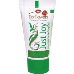 JUST JOY ANESTÉSICO BISNAGA VERDE 25G HOT FLOWERS