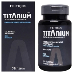 Kit Titanium Alta Performance Suplemento Alimentar Masculino FEITIÇOS