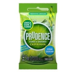 Preservativo C & S Caipirinha Prudence com 3 unds