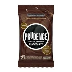 Preservativo C & S Chocolate Prudence com 3 unds