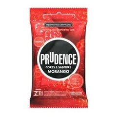 Preservativo C & S Morango Prudence com 3 unds