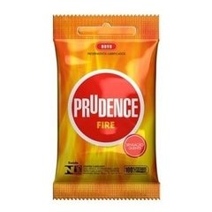 Preservativo Prudence Fire com 3 unds