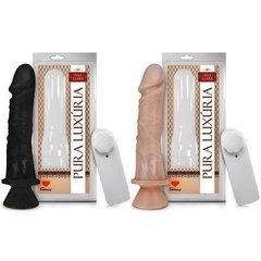 PRÓTESE VIBRADOR EXTERNO VENTOSA 17 X 4,2CM SEXY FANTASY