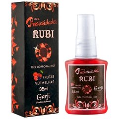 Rubi Gel Comestível Hot 35ml GARJI Frutas Vermelhas