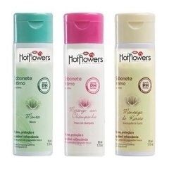 SABONETE ÍNTIMO LÍQUIDO 35ML HOT FLOWERS