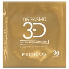 Sachê Orgasmo 3D Excitante 3g FEITIÇOS