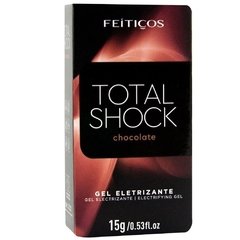 Total Shock Gel Eletrizante Beijável 15g FEITIÇOS Chocolate