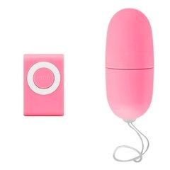 Vibrador Bullet Egg Sem Fio 20 Modos Vibrações GTOYS Rosa