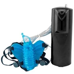 Vibrador Micro Butterfly 6 X 6cm PAU BRASIL Azul