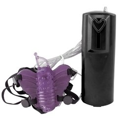 Vibrador Micro Butterfly 6 X 6cm PAU BRASIL Lilás