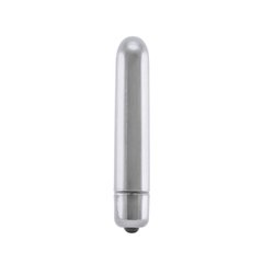 Vibrador Power Bullet 9 X 1,8cm GTOYS Prata