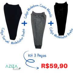 <PROMOÇÃO COMBO>3 Calças- Basic e Saruel