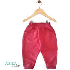 <PROMOÇÃO COMBO>Blusão Moletinho Coral + Calça de Moletinho Coral - Aziza Kids