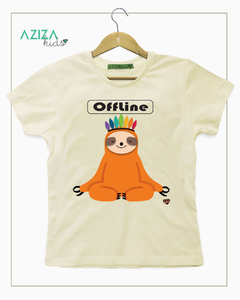 Camiseta Degote Careca Offline