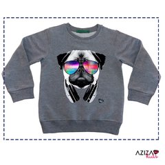 Moletom Gola Careca Mescla Amadeu - comprar online