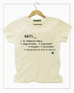 Camiseta Personalizada com Significado do Nome da Criança - comprar online