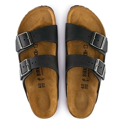 Sandalia Birkenstock Arizona Oiled Black Narrow (B9519N) 00