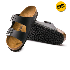 Sandalia Birkenstock Arizona Oiled Black Narrow (B9519N) 00