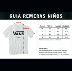 Remera Vans Otw Kids (R6554) 69 - comprar online