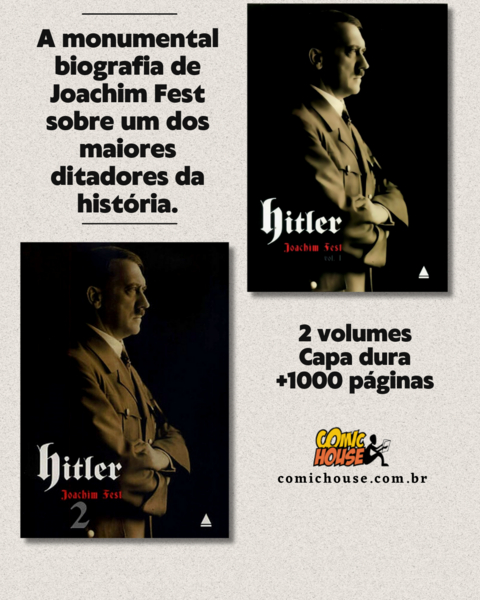 Hitler, por Joachim Fest - 2 volumes