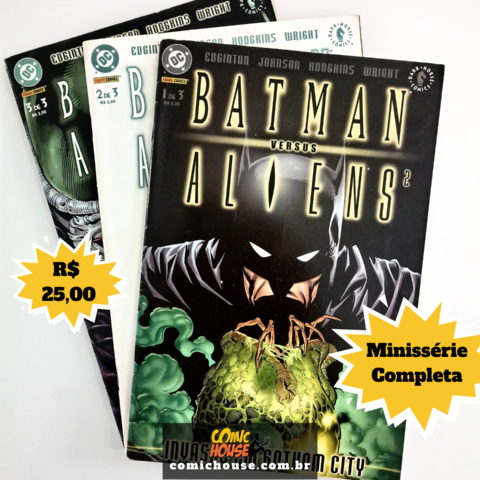 Batman e Aliens 2 (segundo encontro) - Minissérie Completa