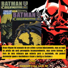 Pack Bruce Wayne: Fugitivo - Minissérie Completa - 2 edições